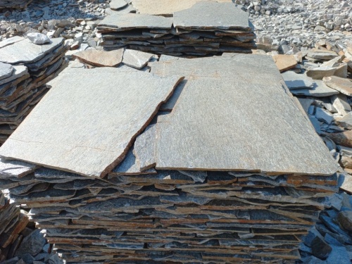 Серицит для облицовки цоколя, отмостки купить в Кусе