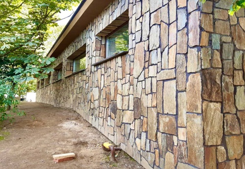 Плитняк кора дерева для цоколя, отмостки купить в Кусе