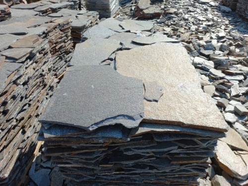 Серицит для облицовки цоколя, отмостки купить в Кусе